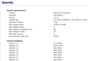 Reason: Merely OpenGL 1.1.0 is supported. Reason: Merely OpenGL 1.1.0 is supported.