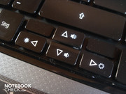 The arrow keys are unpleasantly small The arrow keys are unpleasantly small