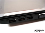 Three USB 2.0 ports all in a row - less than ideal Three USB 2.0 ports all in a row - less than ideal