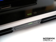 Status LEDs and an Infrared sensor are located on the front. Status LEDs and an Infrared sensor are located on the front.