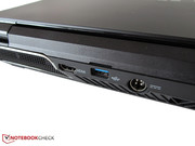 The HDMI interface provides digital video output.