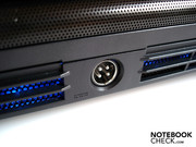 The back only has a power inlet. The back only has a power inlet.