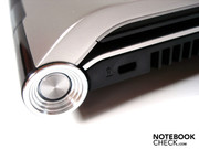 A Kensington lock slot brings up the rear A Kensington lock slot brings up the rear