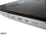 A BluRay drive is optionally available. A BluRay drive is optionally available.