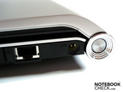 RJ45 gigabit LAN and power socket RJ45 gigabit LAN and power socket