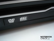 DVD burner on the left