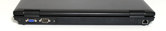 Back side:Kensington Lock, VGA, Serial interface, Power outlet, LAN Back side:Kensington Lock, VGA, Serial interface, Power outlet, LAN