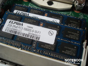 Two 2048 MByte DDR3 RAM already occupy both available RAM slots