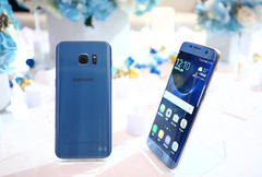 Samsung Galaxy S7 Edge Blue Coral Android flagship, Samsung&#039;s US sales expected to decline