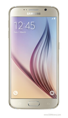 Galaxy S6 in gold - front (picture: Samsung via GSMArena)