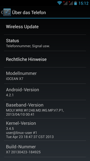 Android system information