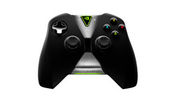 Shield Controller, here with the older lettering (home button is a house instead of a circle)
