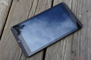 The tablet can also be used outdoors, owing to its high maximum brightness.