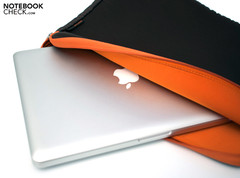 The Notebook Sleeve is a very simple but secure solution.