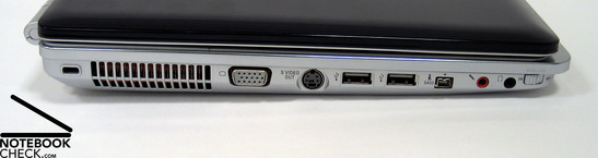 Sony Vaio VGN-CR21S Interfaces Sony Vaio VGN-CR21S Interfaces