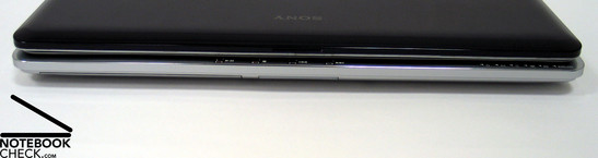 Sony Vaio VGN-CR21S Interfaces Sony Vaio VGN-CR21S Interfaces