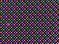 Subpixel array under the microscope