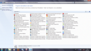 Installed software.