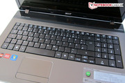 The wobbly keys tilt sideways. The wobbly keys tilt sideways.