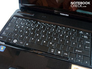 The input devices leave a good impression.
