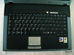 Those input devices (keyboard and Touchpad) can be used conveniently.