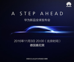 Huawei will introduce the Mate 9 and the Mate 9 Pro on November 3rd. 