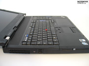 In regards to input devices, the Lenovo Thinkpad W700 has a whole row of possibilities.