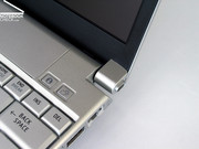 By pressing one button, the LED backlight can be completely deactivated and, thus, enables the screen to use the sunlight, in outdoor use, to display the material on screen at a passable quality. By pressing one button, the LED backlight can be completely deactivated and, thus, enables the screen to use the sunlight, in outdoor use, to display the material on screen at a passable quality.