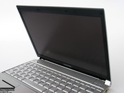 Toshiba turned to innovation when it came to the display. Toshiba turned to innovation when it came to the display.