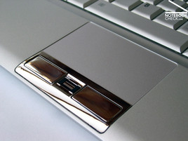Touchpad in the Toshiba Portégé R500-12P Subnotebook Touchpad in the Toshiba Portégé R500-12P Subnotebook