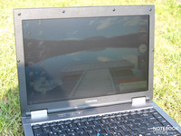 Toshiba Tecra M10 in outdoor use Toshiba Tecra M10 in outdoor use