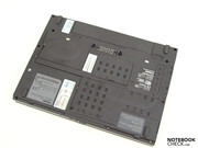 In use with little load the notebook stays pleasantly cool. In use with little load the notebook stays pleasantly cool.