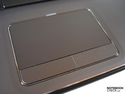 The smooth touchpad has been pleasantly sized. The smooth touchpad has been pleasantly sized.
