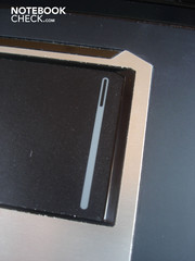 Vertical scroll bar on the touchpad