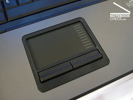 Touch pad of the HP Compaq 6715s