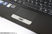 The touchpad is okay and the integrated fingerprint reader allows for additional laptop security.