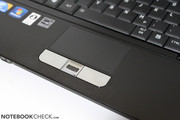 The touchpad is okay and the integrated fingerprint reader allows for additional laptop security. The touchpad is okay and the integrated fingerprint reader allows for additional laptop security.