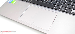 The Touchpad of the Asus ZenBook UX310UQ.