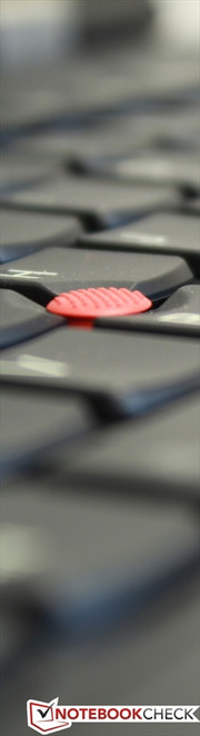 TrackPoint: alternative to touchpad.