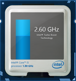 Turbo Boost up to 2.6 GHz for a single core