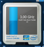 Turbo Boost 2.0 with up to 3.0 GHz