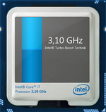 3,1 GHz - maximum Turbo Boot frequency
