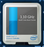 3,1 GHz - maximum Turbo Boot frequency 3,1 GHz - maximum Turbo Boot frequency