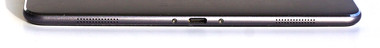 Lower edge: Speakers, USB-C port