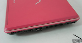 Sony Vaio VGN-C1 Interfaces