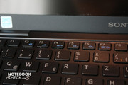 Volume and brightness control via Fn key combination Volume and brightness control via Fn key combination