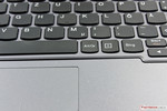 Large gap in the keyboard.