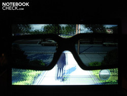 The shutter glasses cause a massive loss of brightness. The shutter glasses cause a massive loss of brightness.