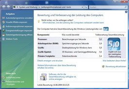 Vista performance index Vista performance index
