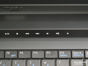 Touch-sensitive fields simplify multimedia control. Touch-sensitive fields simplify multimedia control.